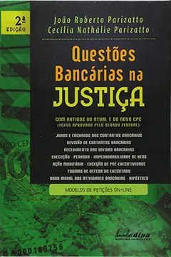 Livro Questões Bancárias na Justiça - Resumo, Resenha, PDF, etc.