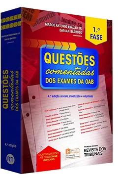 Livro Questões Comentadas dos Exames da OAB. 1º Fase - Resumo, Resenha, PDF, etc.