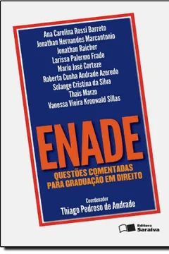 Livro Questões Comentadas Para Graduação em Direito - Resumo, Resenha, PDF, etc.