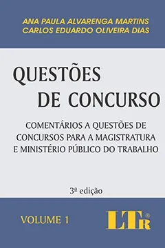 Livro Questões de Concurso - Volume 01 - Resumo, Resenha, PDF, etc.