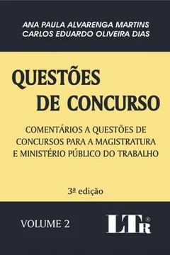 Capa do livro Questões de Concurso - Volume 2