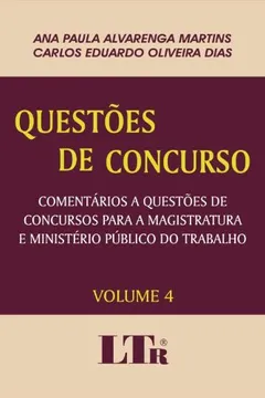 Livro Questões de Concurso - Volume 4 - Resumo, Resenha, PDF, etc.