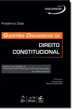 Livro Questoes Discursivas De Direito Constitucional - Resumo, Resenha, PDF, etc.