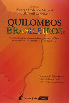 Capa do livro Quilombos Brasileiros