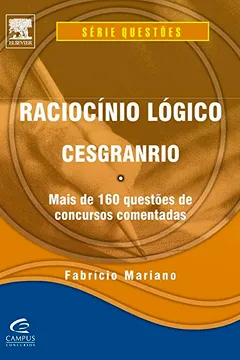 Livro Raciocínio Lógico - Resumo, Resenha, PDF, etc.