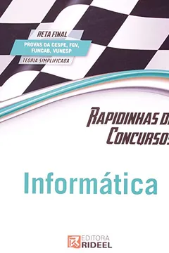 Capa do livro Rapidinhas De Concursos - Informatica