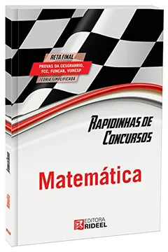 Livro Rapidinhas de Concursos. Matemática - Resumo, Resenha, PDF, etc.