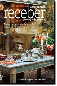 Capa do livro Receber Com Charme