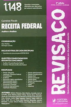 Livro Receita Federal. Auditor e Analista. 1.148 Questões Comentadas - Coleção Revisaço - Resumo, Resenha, PDF, etc.