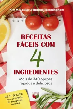 Livro Receitas Fáceis com 4 Ingredientes - Resumo, Resenha, PDF, etc.