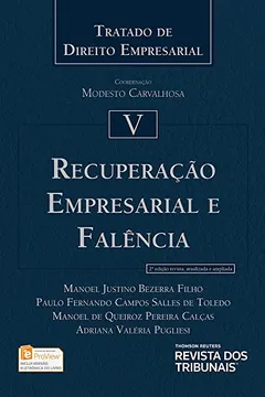 Livro Recuperação Empresarial e Falência - Resumo, Resenha, PDF, etc.