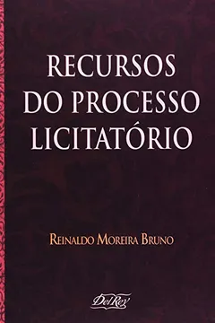 Capa do livro Recursos Do Processo Licitatorio