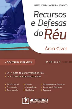 Livro Recursos e Defesas do Réu - Resumo, Resenha, PDF, etc.