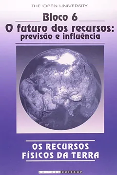Capa do livro Recursos Físicos Da Terra - Bloco 6