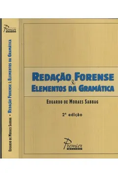 Livro Redação E Forense. Elementos Da Gramatica - Resumo, Resenha, PDF, etc.