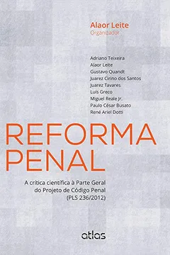 Capa do livro Reforma Penal