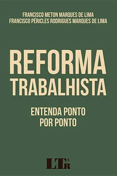Livro Reforma Trabalhista - Resumo, Resenha, PDF, etc.