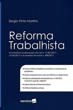 Livro Reforma Trabalhista - Resumo, Resenha, PDF, etc.