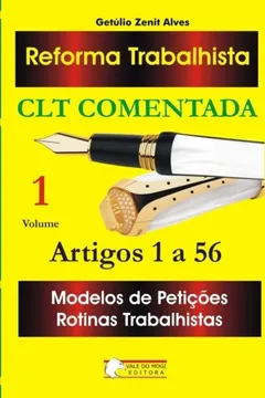 Livro Reforma Trabalhista Volume 1: Clt Comentada Arts. 1 a 56 - Resumo, Resenha, PDF, etc.
