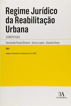 Capa do livro Regime Juridico Da Reabilitacao Urbana