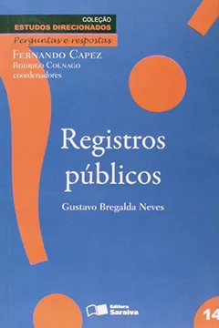 Livro Registros Públicos - Volume 14. Coleção Estudos Direcionados - Resumo, Resenha, PDF, etc.