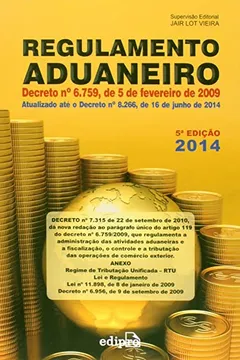 Livro Regulamento Aduaneiro - Resumo, Resenha, PDF, etc.