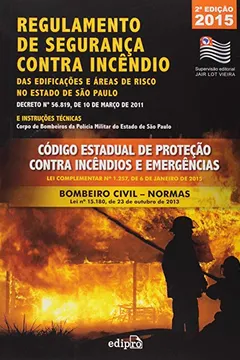 Livro Regulamento de Segurança Contra Incêndio - Resumo, Resenha, PDF, etc.