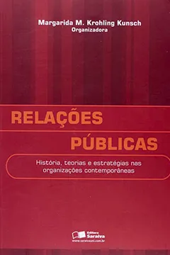 Capa do livro Relações Públicas. Historias, Teorias e Estratégias nas Organizações Contemporâneas