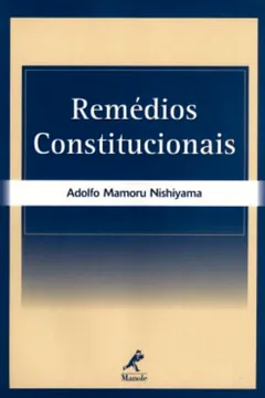 Capa do livro Remédios Constitucionais