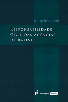 Livro Responsabilidade Civil das Agências de Rating - Resumo, Resenha, PDF, etc.