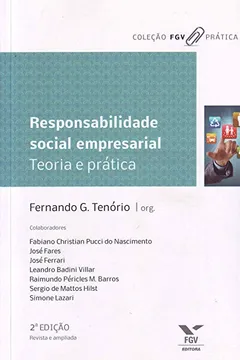 Capa do livro Responsabilidade Social Empresarial. Teoria e Prática