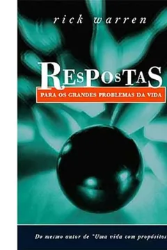 Livro Respostas Para Os Grandes Problemas Da Vida - Resumo, Resenha, PDF, etc.
