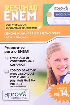 Livro Resumão ENEM. Ciências Humanas E Suas Tecnologias - Resumo, Resenha, PDF, etc.