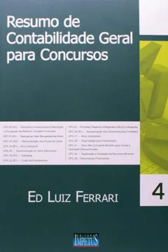 Livro Resumo de Contabilidade Geral Para Concursos - Resumo, Resenha, PDF, etc.