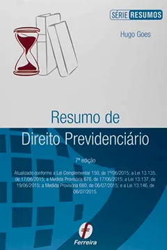 Livro Resumo de Direito Previdenciário - Série Resumos - Resumo, Resenha, PDF, etc.