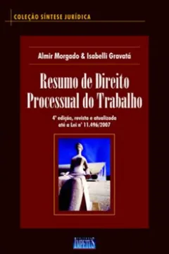 Livro Resumo de Direito Processual do Trabalho - Resumo, Resenha, PDF, etc.