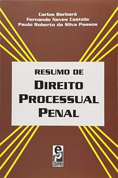 Livro Resumo de Direito Processual Penal - Resumo, Resenha, PDF, etc.