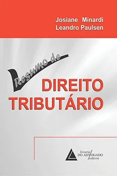 Livro Resumo de Direito Tributário - Resumo, Resenha, PDF, etc.