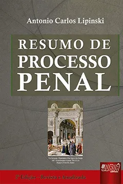 Livro Resumo de Processo Penal - Resumo, Resenha, PDF, etc.
