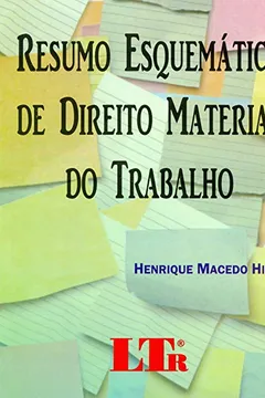 Livro Resumo Esquemático de Direito Material do Trabalho - Resumo, Resenha, PDF, etc.