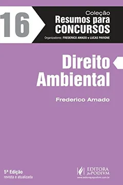 Livro Resumo Para Concursos. Direito Ambiental - Volume 16 - Resumo, Resenha, PDF, etc.