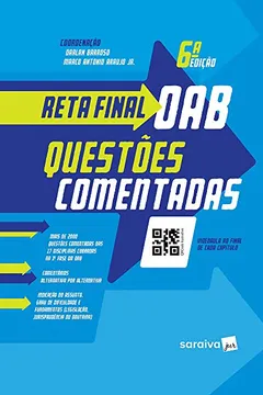 Livro Reta final OAB - questões comentadas - 6ª edição de 2019 - Resumo, Resenha, PDF, etc.