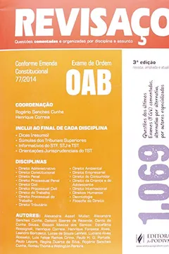 Livro Revisacao - Oab - 1069 Questoes Comentadas Dos Exames Realizados Pela - Resumo, Resenha, PDF, etc.