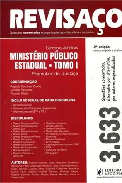 Livro Revisaço. Ministério Publico Estadual. Promotor de Justiça - Resumo, Resenha, PDF, etc.