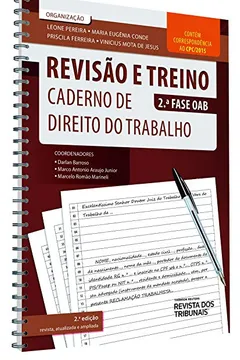 Livro Revisão e Treino 2ª Fase OAB. Caderno de Direito do Trabalho - Resumo, Resenha, PDF, etc.