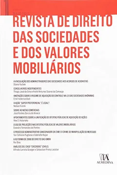 Livro Revista de Direito das Sociedades e dos Valores Mobiliários - Volume 1 - Resumo, Resenha, PDF, etc.