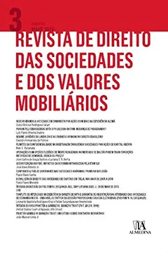 Livro Revista de Direito das Sociedades e dos Valores Mobiliários - Volume 3 - Resumo, Resenha, PDF, etc.