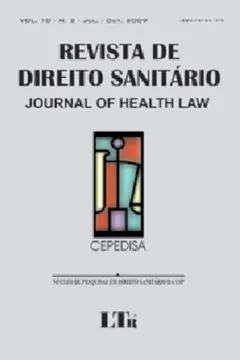 Capa do livro Revista de Direito Sanitario. Número 1 /05 - Volume 5