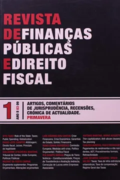 Capa do livro Revista De Financas Publicas E Direito Fiscal Ano Ii
