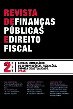 Capa do livro Revista de Finanças Públicas e Direito Fiscal: ano II - Verão (Volume 2)